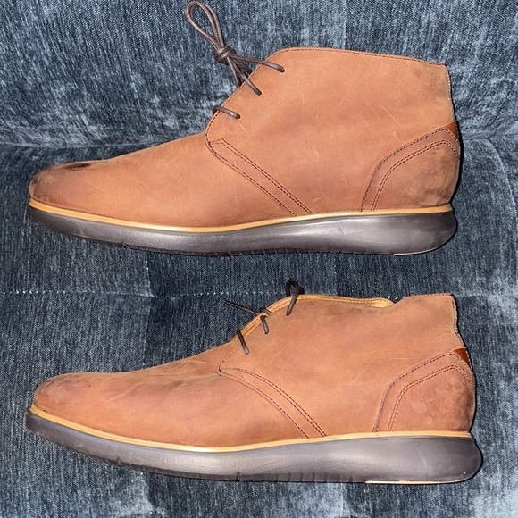Florsheim Shoe Company Mens Brown Leather Shoes